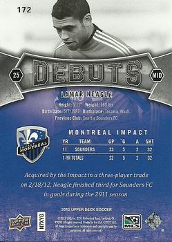 2012 Upper Deck MLS #172 Lamar Neagle Back