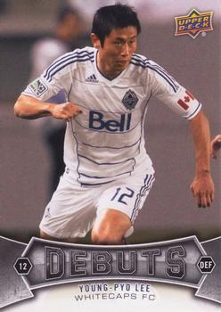 2012 Upper Deck MLS #179 Young-Pyo Lee Front
