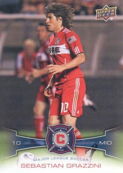 2012 Upper Deck MLS #60 Sebastian Grazzini Front