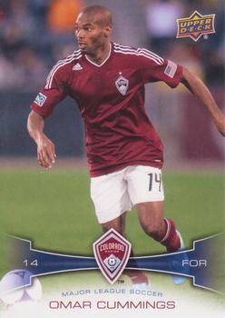 2012 Upper Deck MLS #81 Omar Cummings Front