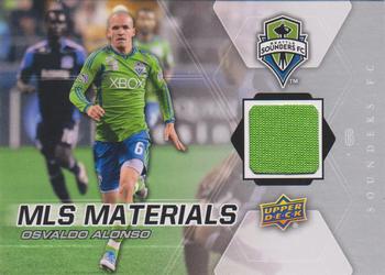 2012 Upper Deck MLS - MLS Materials #M-OA Osvaldo Alonso Front