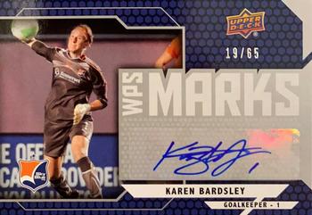 2011 Upper Deck MLS - WPS Marks #WM-KB Karen Bardsley Front