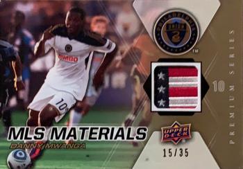 2012 Upper Deck MLS - MLS Materials Premium Series #M-DM Danny Mwanga Front