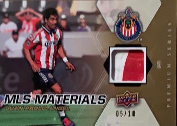 2012 Upper Deck MLS - MLS Materials Premium Series #M-JPA Juan Pablo Angel Front