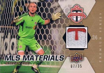 2012 Upper Deck MLS - MLS Materials Premium Series #M-SF Stefan Frei Front