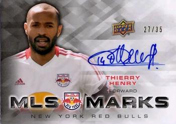 2012 Upper Deck MLS - MLS Marks #MA-HE Thierry Henry Front