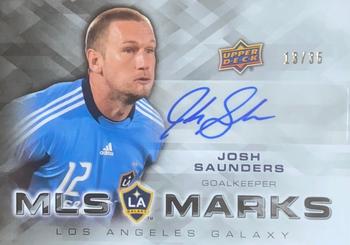 2012 Upper Deck MLS - MLS Marks #MA-JS Josh Saunders Front
