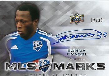 2012 Upper Deck MLS - MLS Marks #MA-SN Sanna Nyassi Front