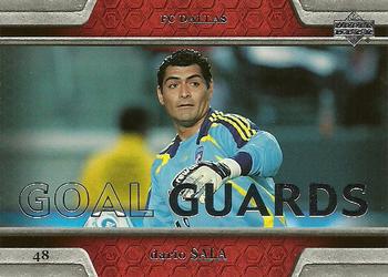 2007 Upper Deck MLS - Goal Guards #GG4 Dario Sala Front