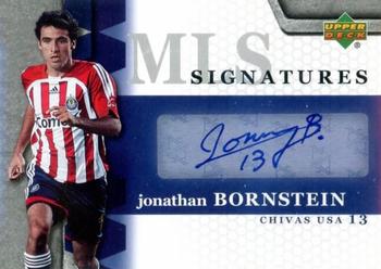 2007 Upper Deck MLS - MLS Singles #MLS-JB Jonathan Bornstein Front