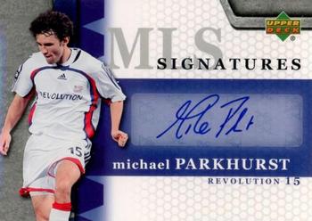 2007 Upper Deck MLS - MLS Singles #MLS-MP Michael Parkhurst Front