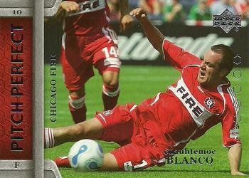 2007 Upper Deck MLS - Pitch Perfect #PP7 Cuauhtemoc Blanco Front