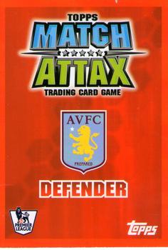 2007-08 Topps Match Attax Premier League #NNO Gary Cahill Back