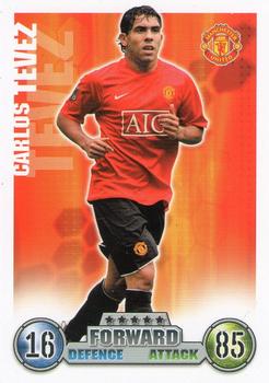 2007-08 Topps Match Attax Premier League #NNO Carlos Tevez Front