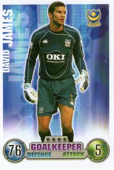 2007-08 Topps Match Attax Premier League #NNO David James Front