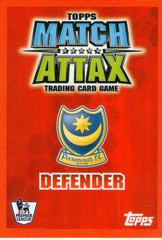 2007-08 Topps Match Attax Premier League #NNO Sylvain Distin Back
