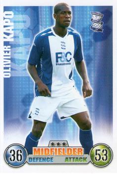 2007-08 Topps Match Attax Premier League #NNO Olivier Kapo Front