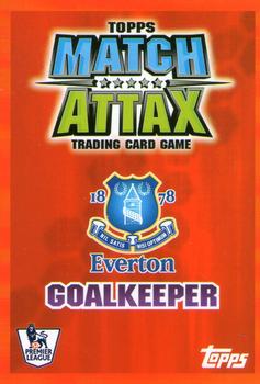 2007-08 Topps Match Attax Premier League #NNO Tim Howard Back