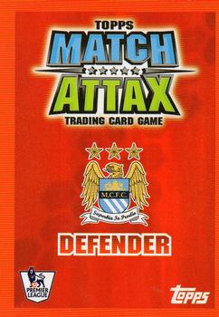 2007-08 Topps Match Attax Premier League - Star Players #NNO Micah Richards Back