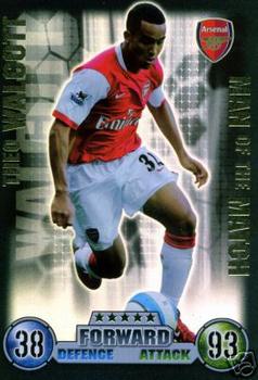 2007-08 Topps Match Attax Premier League - Man of the Match Players #NNO Theo Walcott Front