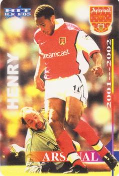 2001-02 HIT H K FO5 #33 Thierry Henry Front