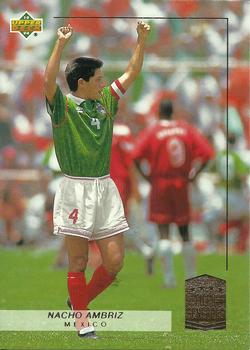 1993 Upper Deck World Cup Preview (English/Spanish) - Field Generals #C3 Nacho Ambriz Front