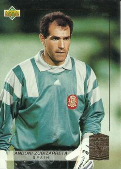 1993 Upper Deck World Cup Preview (English/Spanish) - Field Generals #C9 Andoni Zubizarreta Front