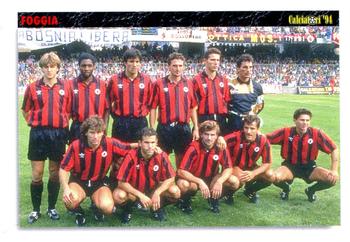 1994 Joker Italian League #56 Foggia Team Front