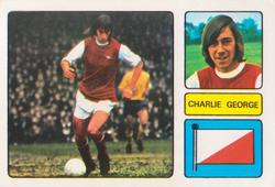 1973-74 FKS Wonderful World of Soccer Stars Stickers #4 Charlie George Front