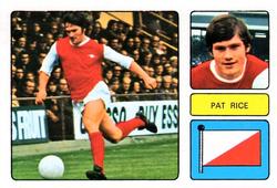 1973-74 FKS Wonderful World of Soccer Stars Stickers #10 Pat Rice Front