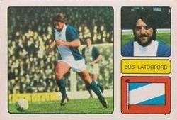 1973-74 FKS Wonderful World of Soccer Stars Stickers #20 Bob Latchford Front