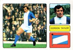 1973-74 FKS Wonderful World of Soccer Stars Stickers #26 Gordon Taylor Front