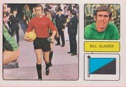 1973-74 FKS Wonderful World of Soccer Stars Stickers #59 Bill Glazier Front