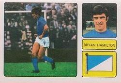 1973-74 FKS Wonderful World of Soccer Stars Stickers #95 Bryan Hamilton Front