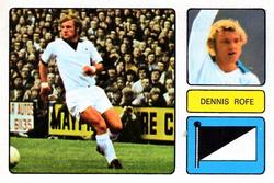 1973-74 FKS Wonderful World of Soccer Stars Stickers #123 Dennis Rofe Front