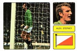 1973-74 FKS Wonderful World of Soccer Stars Stickers #168 Alex Stepney Front