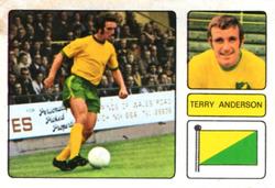 1973-74 FKS Wonderful World of Soccer Stars Stickers #183 Terry Anderson Front