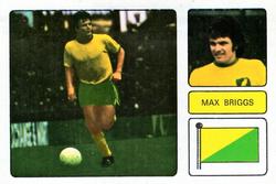 1973-74 FKS Wonderful World of Soccer Stars Stickers #185 Max Briggs Front