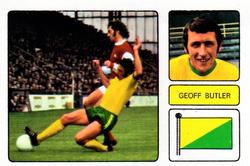1973-74 FKS Wonderful World of Soccer Stars Stickers #186 Geoff Butler Front