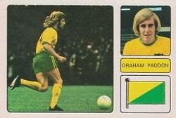 1973-74 FKS Wonderful World of Soccer Stars Stickers #192 Graham Paddon Front