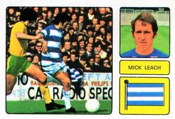 1973-74 FKS Wonderful World of Soccer Stars Stickers #203 Mick Leach Front