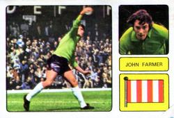 1973-74 FKS Wonderful World of Soccer Stars Stickers #237 John Farmer Front