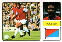 1973-74 FKS Wonderful World of Soccer Stars Stickers #261 Clyde Best Front