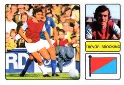 1973-74 FKS Wonderful World of Soccer Stars Stickers #263 Trevor Brooking Front