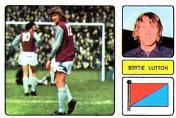 1973-74 FKS Wonderful World of Soccer Stars Stickers #268 Bertie Lutton Front