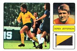 1973-74 FKS Wonderful World of Soccer Stars Stickers #277 Derek Jefferson Front