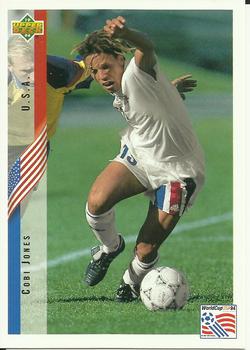 1994 Upper Deck World Cup Contenders English/Spanish - Promos #PR2 Cobi Jones Front