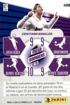 2012-13 Panini Megacracks #408 Cristiano Ronaldo Back