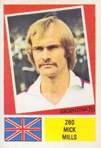 1978 FKS Publishers Argentina 78 Stickers #280 Mick Mills Front