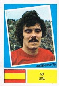 1978 FKS Publishers Argentina 78 Stickers #53 Leal Front